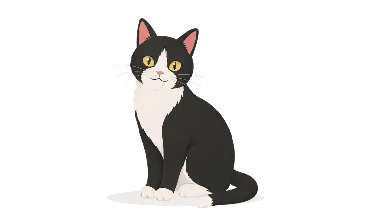 A happy cat