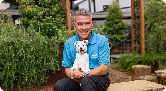 CEO Brad Smith at the RSPCA
