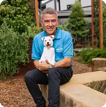 CEO Brad Smith at the RSPCA