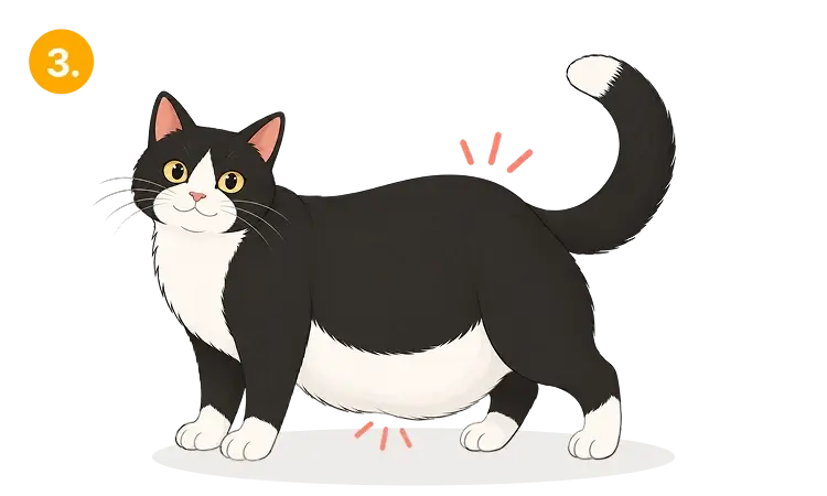 Obese cat 3