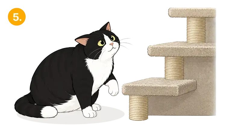 Obese cat 5